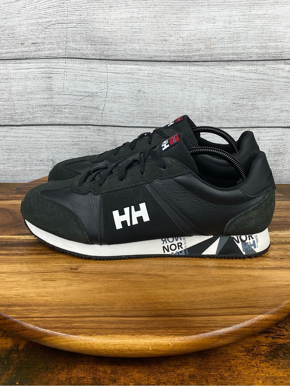 Helly Hansen HH Flying Skip Black White Sneakers Men’s Shoe Size 10 EU 44